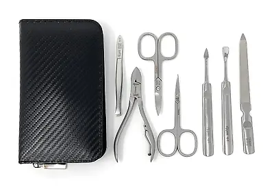 7-Pieces Nippes Premium Stainless Steel Manicure Set Made In Solingen Germany • $179.99