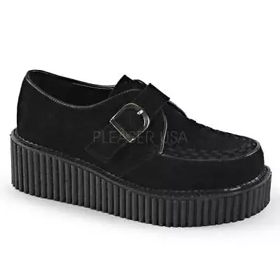 CREEPER-118 - Blk Vegan Suede • $120.95