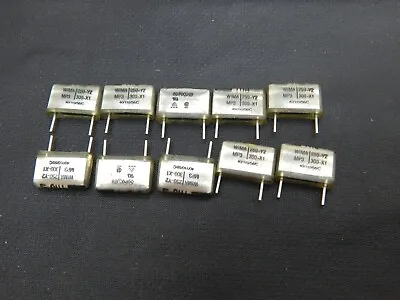 WIMA MP3-Y2-1000/250/20 Capacitor 1nF 1000pF 250V 20±% RADIAL - LOT OF 10 • $6.25
