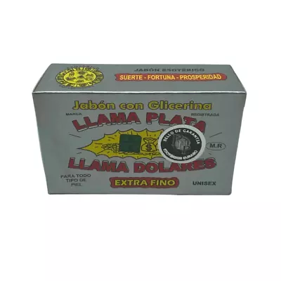 Money Calling Soap Peru Imported  / Llama Plata Jabon Importado De Peru • $12.99