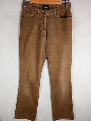 Hobbs Marilyn Anselm Cords/Trouser Vintage 90s Size 8 28  W 31 L Brown • £27.49