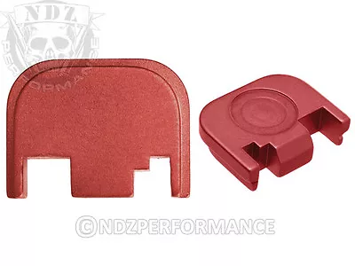 For Glock Rear Slide Cover Plate 17 19 20 21 22 23 26 30 40 Red - Choose Image • $18.99