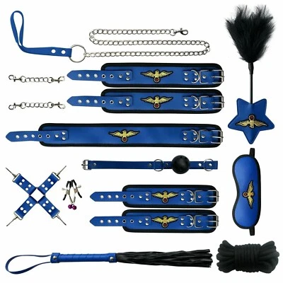 BDSM Bondage Begin Starter Kit Pack Cuffs Restraint Couples Adult Sex Toys • $28