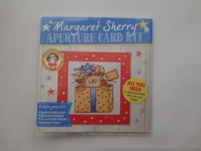 Margaret Sherry Card Cross Stitch Kit Cat In Present Box New • £2.75