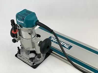 Guide Rail Adapter Makita RT0700CX DRT50Z Router Plunge Base To Makita Track  • £22