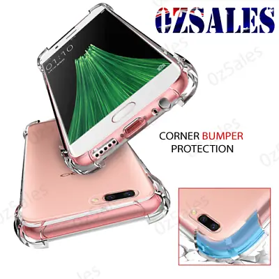 OPPO R11 R11S R9S R9 R17 15 PRO A73 A59 F5 Plus Soft Clear Shockproof Case Cover • $6.99