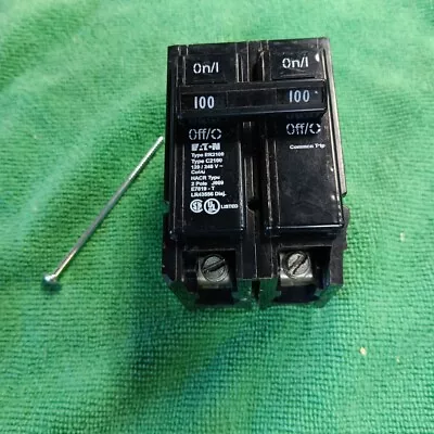 Eaton Cutler Hammer BR2100 100 Amp 2 Pole Type BR MAIN Circuit Breaker. C2100 • $25.99