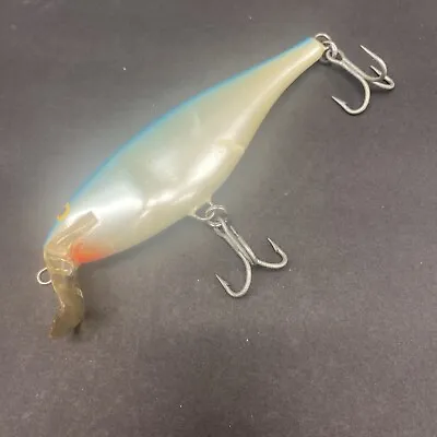 5.5  Rapala Super Shad Rap Blue Silver Crankbait  Musky Lure Made In Finland • $11.98