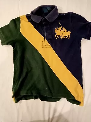 Ralph Lauren Polo T Shirt Boys Size Age 5 • $10