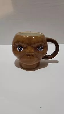 E.T. The Extra-Terrestrial Face 3D Sculpted Ceramic Mug Holds 20 Ounces • $20