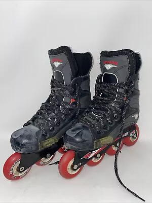 Mission 3500 Quatro Helium  Roller Blades Inline Hockey Skates Adult Size 6d • $120