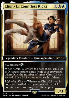 $13.95 • Buy MTG Chun-Li, Countless Kicks (432/954) Secret Lair Drop Series NM