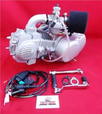 Pit Bike YX140 Z40 Cam Oil Cooled Engine 26mm Molkt Carb Kit & Loom 16 Bhp 140cc • £436