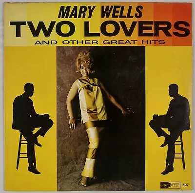 MARY WELLS: Two Lovers US Motown OG Soul Vinyl LP VG++ • $100