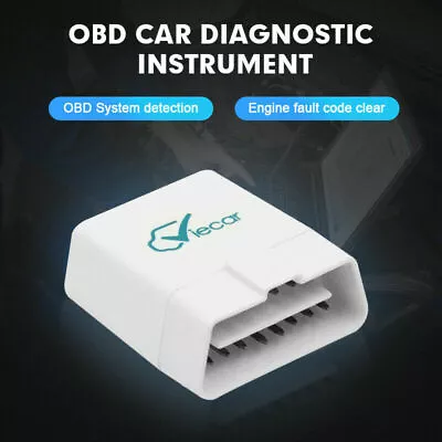 Viecar Bluetooth V4.0 OBD2 Car Diagnostics Scanner For IOS/Android Carista UK • £17.99