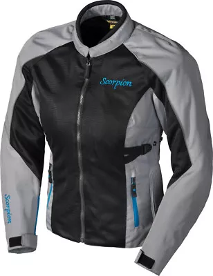 Scorpion Women's MAIA Textile/Mesh Motorcycle Sport Riding Jacket (Grey) • $47.81