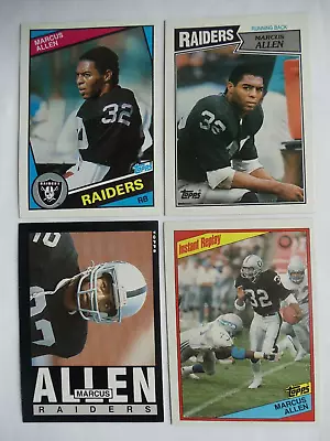 Marcus Allen 4 Card Lot-Oakland Raiders • $0.99