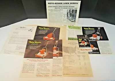 Vintage Moto Mower Catalogs In Original Mailer Detroit Harvester 1954 See Pics ! • $29.95