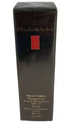 Elizabeth Arden Sheer Lights Illuminating Tinted Moisturizer SPF 15-Deep 04 50mL • $12