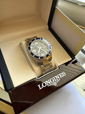 Longines HydroConquest Sunray Blue Men's Watch 41mm • $699