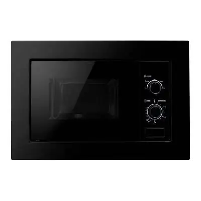 Integrated 20L Microwave In Black (As Fitted By Swift) • £271.93
