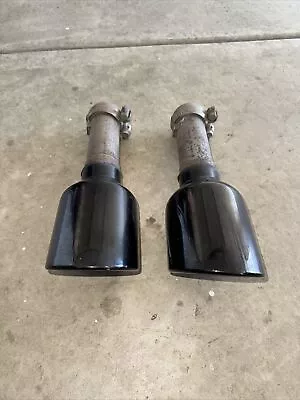 Dodge Ram 1500 OEM  2019-2023 Exhaust Tips Black W/ Clamps • $70