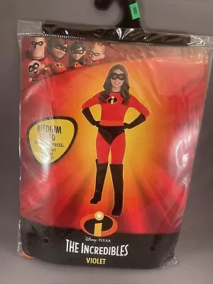 Halloween Costume Disney Pixar Incredibles Violet Girls M Medium 8-10 Gloves • $21.45