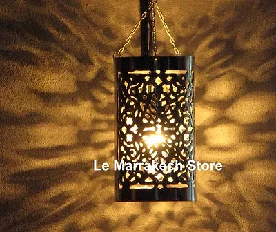 Moroccan Silver Lantern Lamp - Silver Wedding Lantern - Silver Lamp  Morocco • $106.08