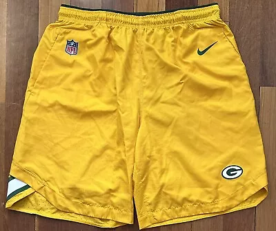 Nike NFL DriFit On-Field Apparel Green Bay Packers Shorts Men's Size XL X-LARGE • $33.99