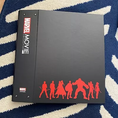 EAGLEMOSS MARVEL MOVIE FIGURINE MODEL COLLECTION MAGAZINE FOLDER BINDER New • $34.83