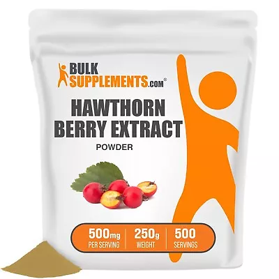 BulkSupplements Hawthorn Berry Extract Powder - 500 Mg Per Serving • $14.96