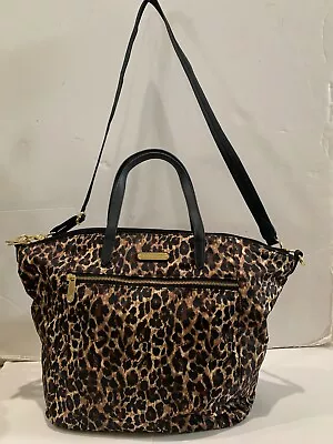 Victoria's Secret Tote Bag Handbag Supermodel Essentials Leopard • $29.99