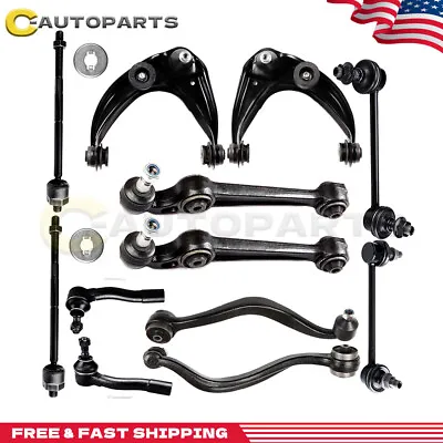 Front Lower Upper Control Arm Ball Joint Tie Rods Sway Bar For 2003-2007 Mazda 6 • $138.89