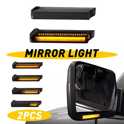 Sequential LED Under Side Mirror Turn Signal Light Lamp For Ford F-150 2004-2014 • $19.99