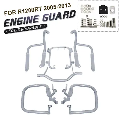 Front & Rear Engine Guard Highway Crash Bars For BMW R1200RT R 1200 RT 2005-2013 • $259