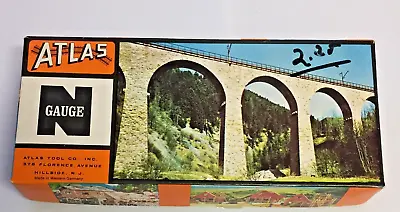 (N) ATLAS 2826-150 Viaduct Germany N-Scale (Incomplete!) Vintage New Open Box • $29.85