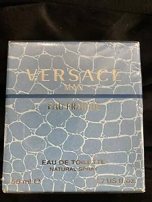 Versace Man Eau Fraiche By Versace EDT Spray For Men 1.7 OZ • $19.99