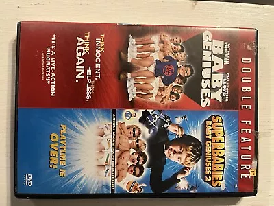 Baby Geniuses I & II 2 Superbabies Double Feature DVD Double Feature • $9.99