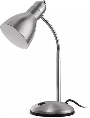 Metal Desk Lamp Adjustable Goose Neck Table Lamp Eye-Caring Study Desk Lamps F • $35.04