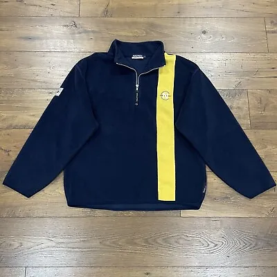 Vintage 90s Nautica Jacket Mens Large Competition Fleece Pullover Sweatshirt USA • $29.99