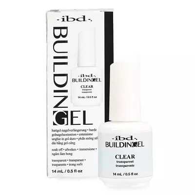 Ibd Building Gel Hard Gel Nail Extension Clear 0.5oz • $13.99