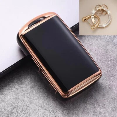 $18.99 • Buy TPU Car Remote Key Fob Case Cover For Mazda 3 Alexa CX-4 CX-5 CX-8 Black