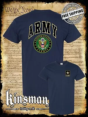 US Army Seal 2-Sided T-Shirt Official Licensed Military United States Of America • $17.95