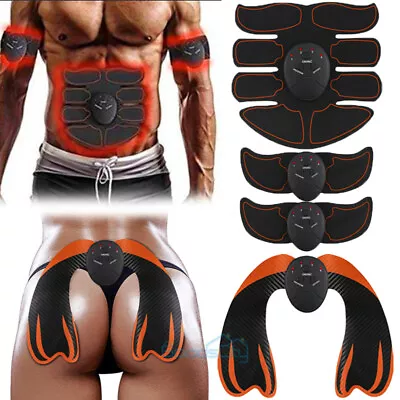 EMS Abdominal Muscle Toning Hip Trainer ABS Stimulator Toner Fitness Gym Belt • $12.69