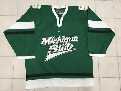 Michigan State Spartans Hockey College-NCAA Nike Jersey SizeL • $100