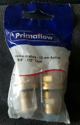 Primaflow Ceramic Glands 10mm Spline For 3/8  - 1/2  Taps New & Sealed • £9.95