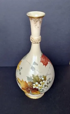 £175 • Buy Doulton Lambeth Carrara Vase C1898 Autumn Foliage, Artist Rosa Keen