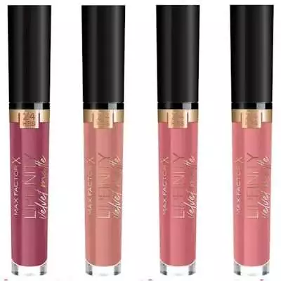 Max Factor Lipfinity Velvet Matte Liquid Lipstick - Choose Your Shade • £4.99