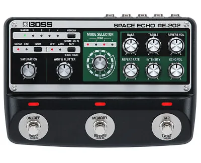 Boss RE-202 Space Echo Delay/Reverb Pedal - Open Box • $253.99