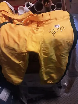 Green Bay Packers William Henderson Signed Game Used / Issued Gold Tagged Pants  • $199.99